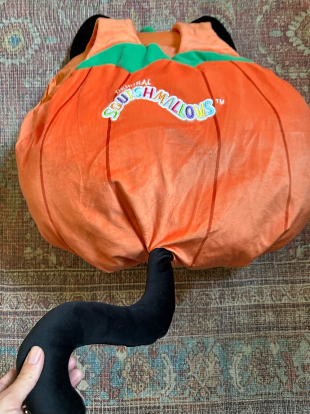 Squishmallows Calio Cat Plush Pumpkin Cat Halloween Costume- Orange & Black - Picture 4 of 10